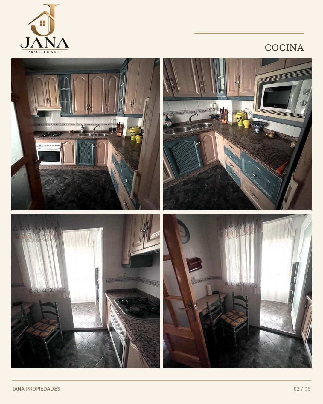 Presentación de la cocina